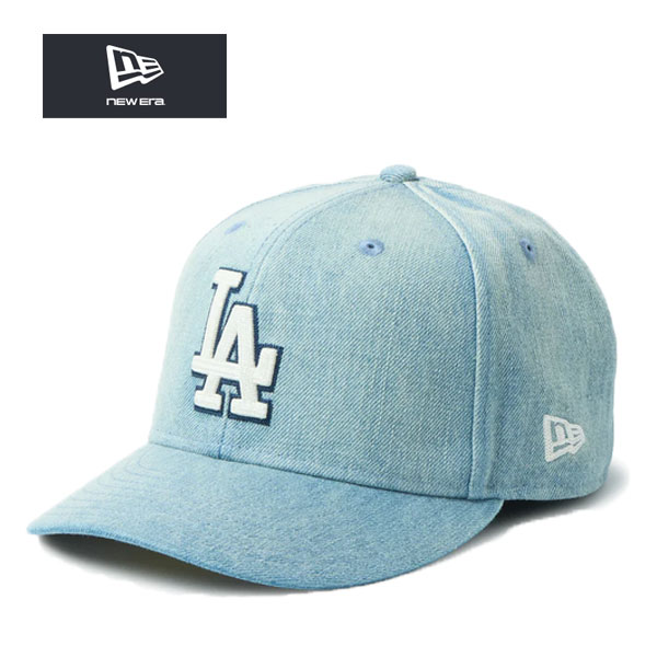 ニューエラ キャップ PC 59FIFTY ロサンゼルス・ドジャース チェーンステッチ ウォッシュドデニム New Era la