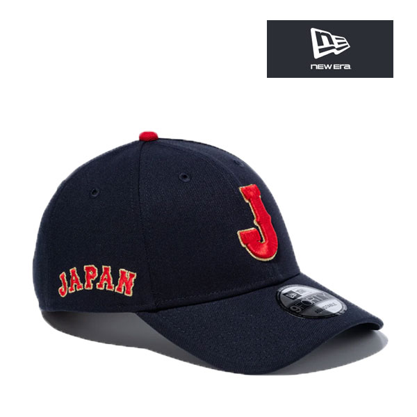 ニューエラ キャップ WBC 侍ジャパン 帽子 2026 9FORTY World Baseball Classic Side Japan Logo ネイビー 日本 J