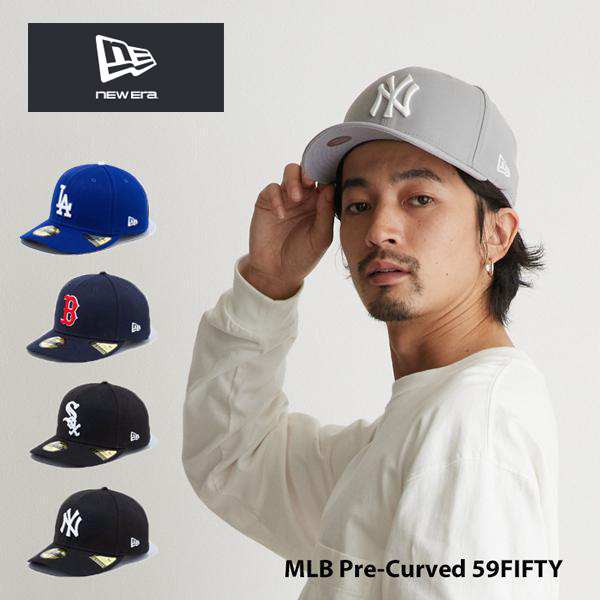 ニューエラ MLB プレカーブ キャップ MLB Pre-Curved 59FIFTY